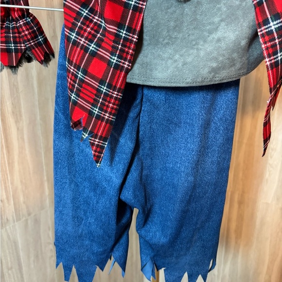 California Costumes Red Plaid Werewolf Kids Costume - Picture 4 of 8